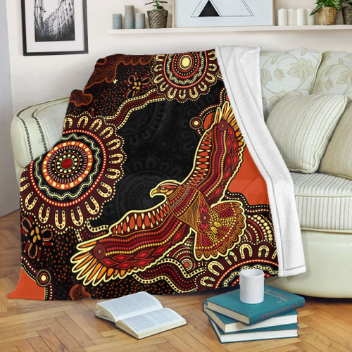 Indigenous Australian Aboriginal Blanket Eagle Pride Spirit Of Country
