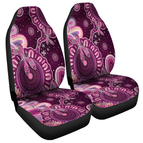 Indigenous Australian Aboriginal Car Seat Cover Dreaming Trails Of Country Spirit