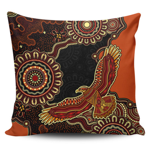 Indigenous Australian Aboriginal Pillow Cases Eagle Pride Spirit Of Country