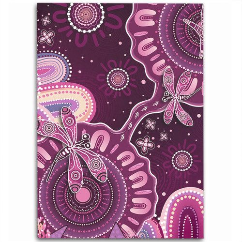 Indigenous Australian Aboriginal Area Rug Dreaming Trails Of Country Spirit