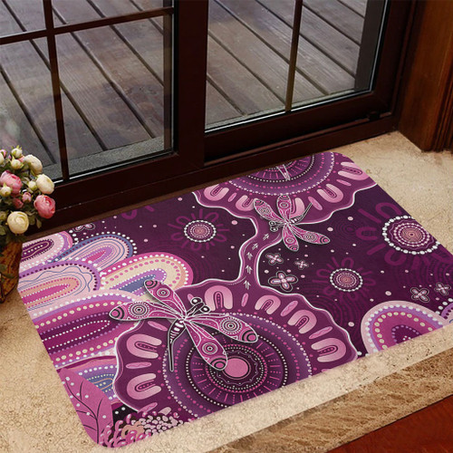 Indigenous Australian Aboriginal Doormat Dreaming Trails Of Country Spirit