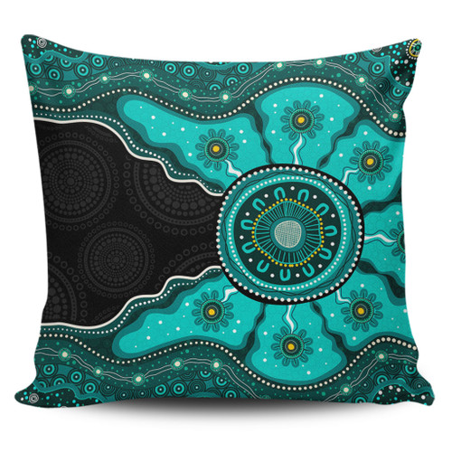 Indigenous Australian Aboriginal Pillow Cases Sacred Ancestral Spirit Journey Paths