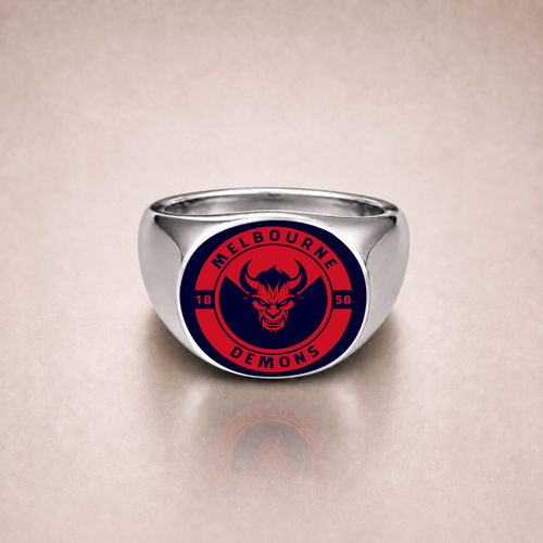 Melbourne Rings Heritage Crest Loyal Spirit