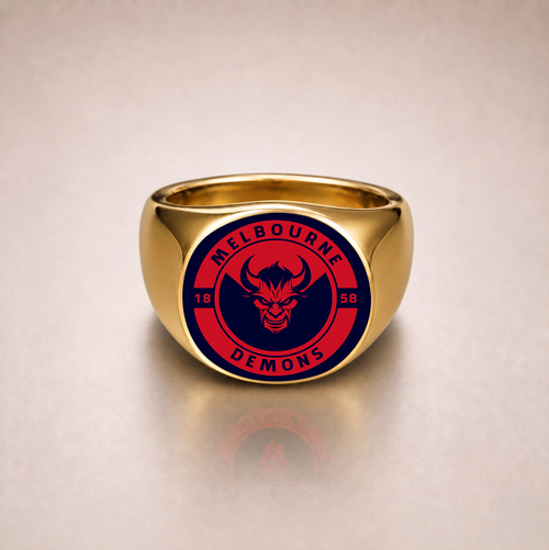 Melbourne Rings Heritage Crest Loyal Spirit