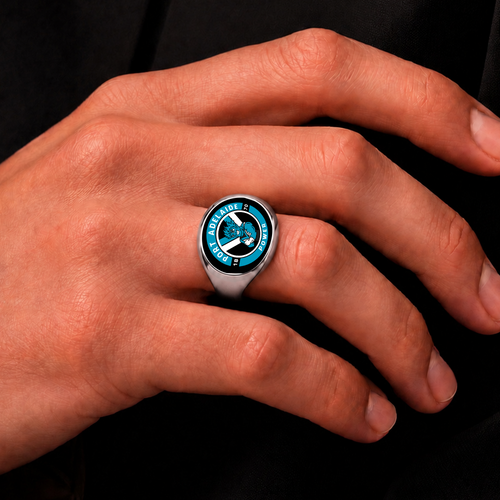 Port Adelaide Rings Heritage Crest Loyal Spirit