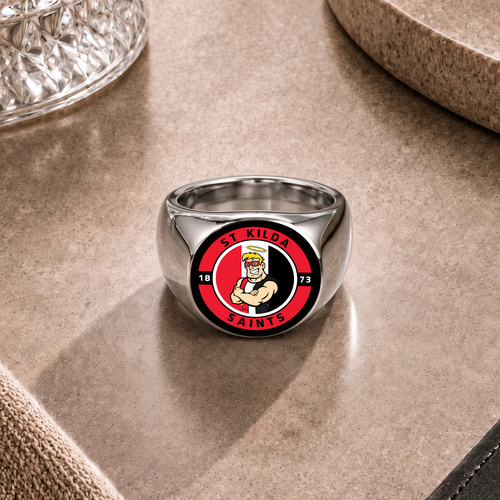 St Kilda Rings Heritage Crest Loyal Spirit