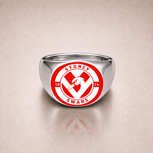 Sydney Swans Rings Heritage Crest Loyal Spirit
