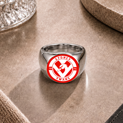 Sydney Swans Rings Heritage Crest Loyal Spirit