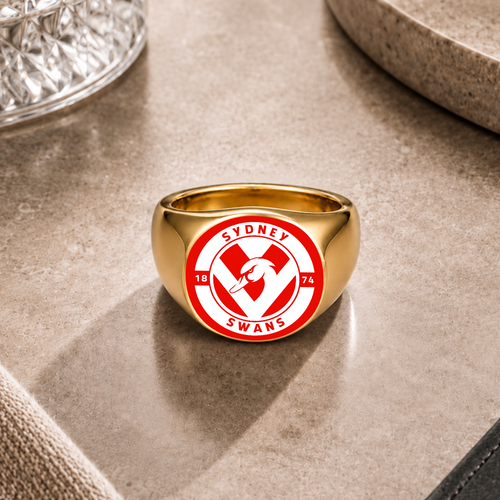 Sydney Swans Rings Heritage Crest Loyal Spirit