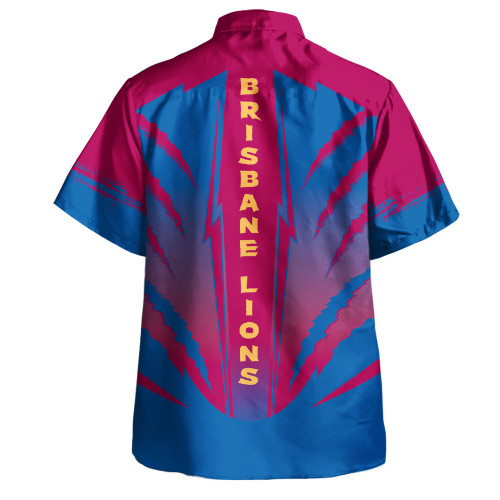 Brisbane Lions Hawaiian Shirt Our Club Our Community
