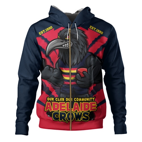 Adelaide Crows Hoodie Our Club Our Community