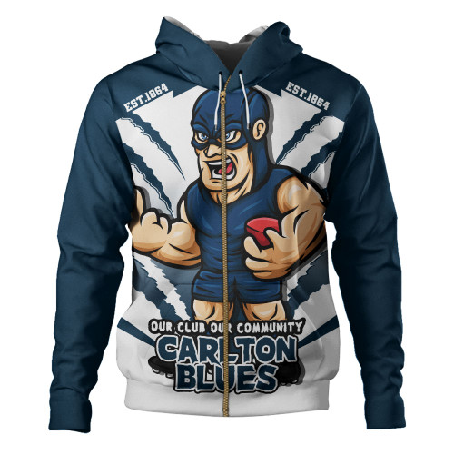 Carlton Hoodie Our Club Our Community