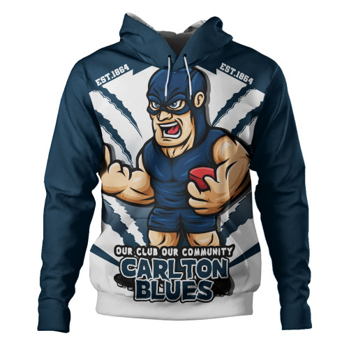 Carlton Hoodie Our Club Our Community