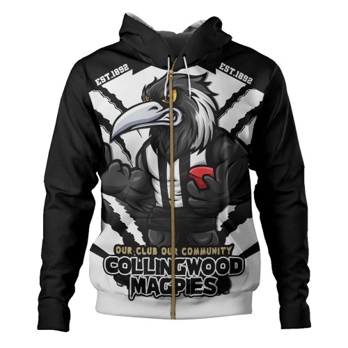 Collingwood Hoodie Our Club Our Community