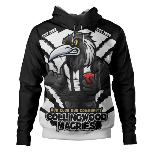 Collingwood Hoodie Our Club Our Community
