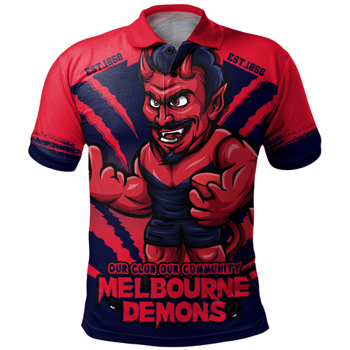 Melbourne Polo Shirt Our Club Our Community