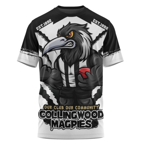 Collingwood T-Shirt Our Club Our Community