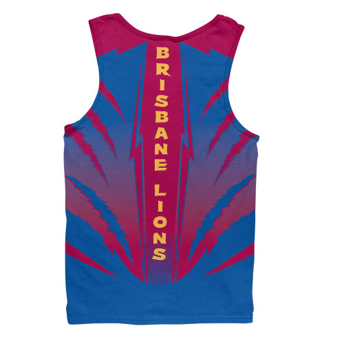 Brisbane Lions Men Singlet Our Club Our Community