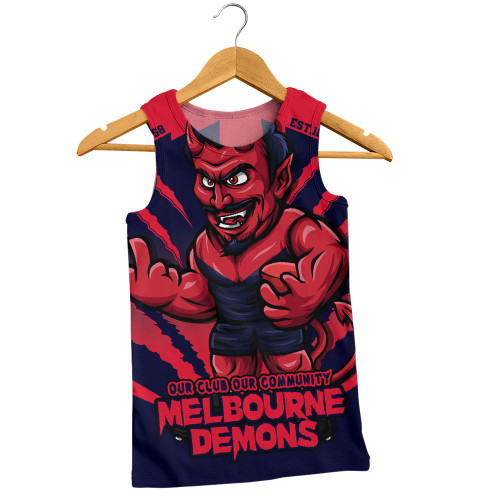 Melbourne Men Singlet Our Club Our Community