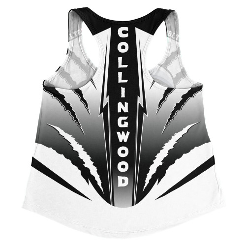 Collingwood Women Racerback Singlet Our Club Our Community