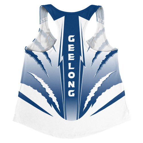 Geelong Cats Women Racerback Singlet Our Club Our Community