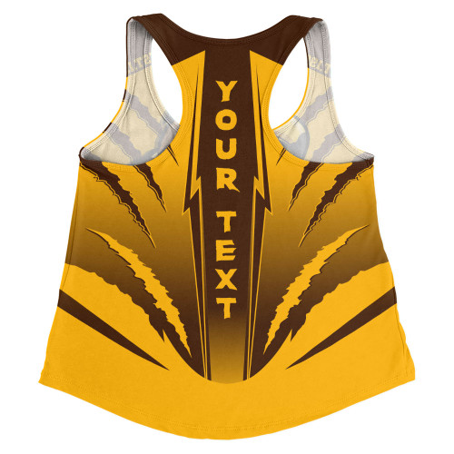Hawthorn Women Racerback Singlet Our Club Our Community