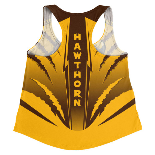 Hawthorn Women Racerback Singlet Our Club Our Community