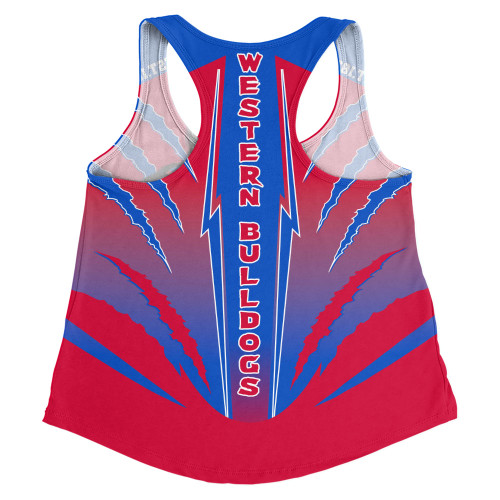 Western Bulldogs Women Racerback Singlet Our Club Our Community