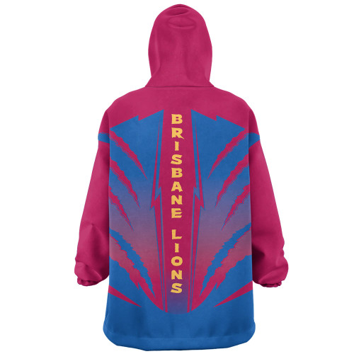 Brisbane Lions Snug Hoodie Our Club Our Community