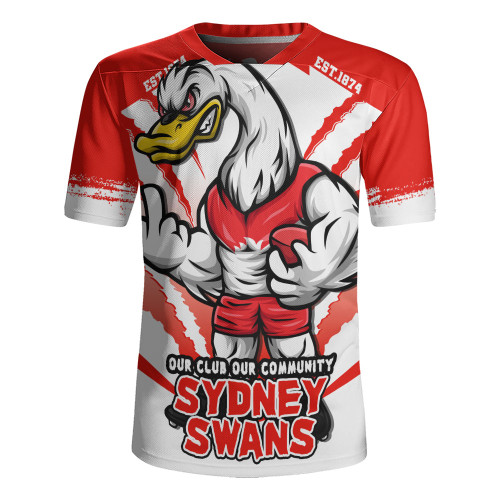 Sydney Swans Rugby Jersey Our Club Our Community