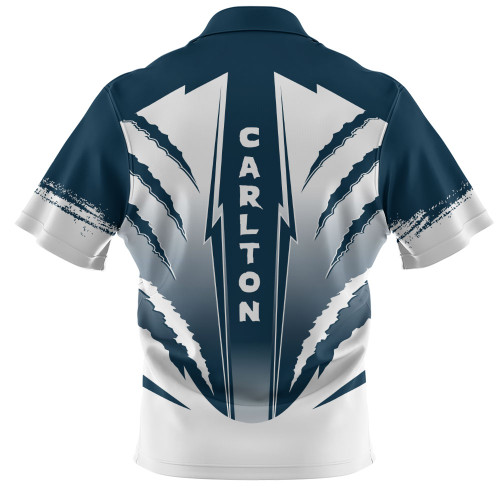 Carlton Zip Polo Shirt Our Club Our Community