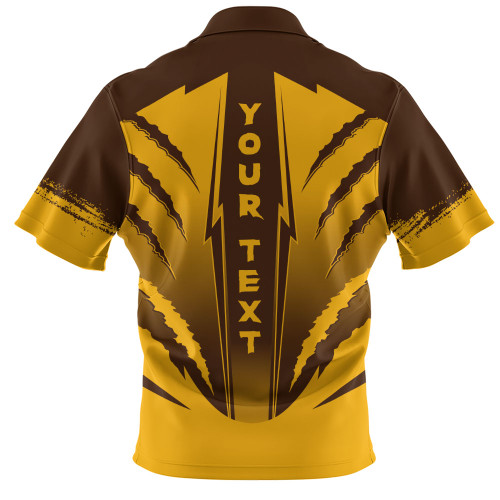 Hawthorn Zip Polo Shirt Our Club Our Community