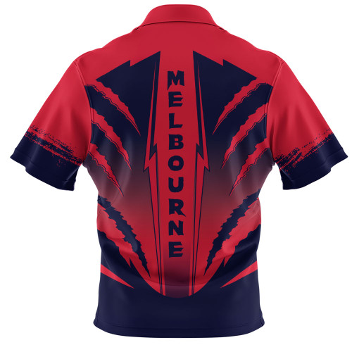 Melbourne Zip Polo Shirt Our Club Our Community