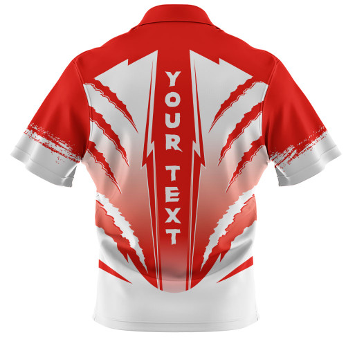 Sydney Swans Zip Polo Shirt Our Club Our Community