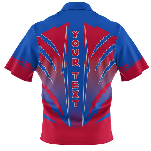 Western Bulldogs Zip Polo Shirt Our Club Our Community