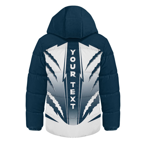 Carlton Hooded Padded Jacket Our Club Our Community