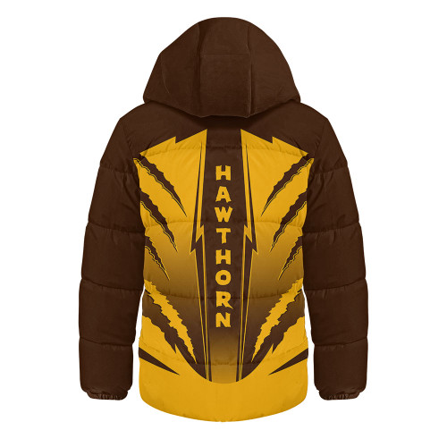 Hawthorn Hooded Padded Jacket Our Club Our Community