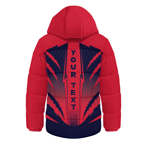 Melbourne Hooded Padded Jacket Our Club Our Community