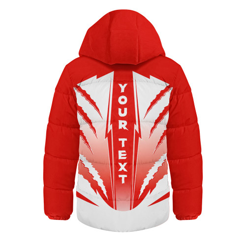 Sydney Swans Hooded Padded Jacket Our Club Our Community