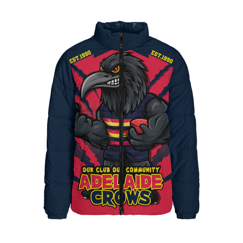 Adelaide Crows Padded Jacket Our Club Our Community