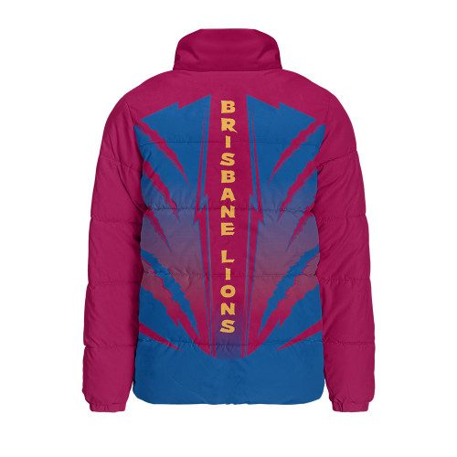 Brisbane Lions Padded Jacket Our Club Our Community