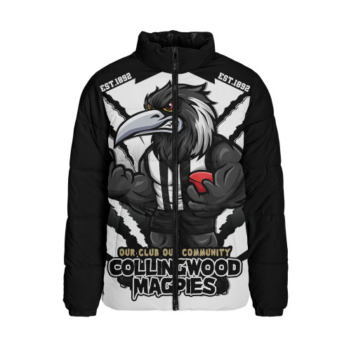 Collingwood Padded Jacket Our Club Our Community