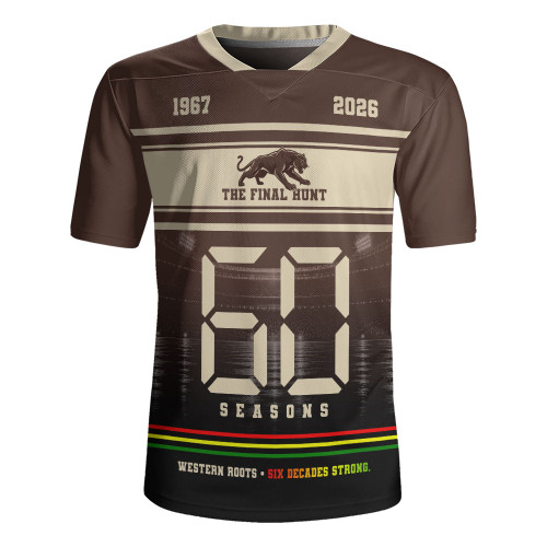 Penrith Panthers Rugby Jersey The Final Hunt 60 Seasons Legacy