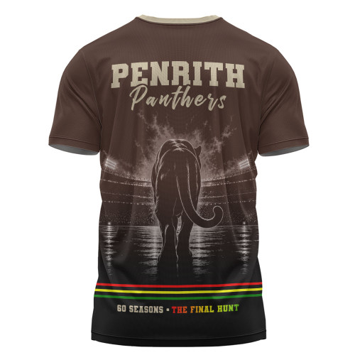 Penrith Panthers T-Shirt The Final Hunt 60 Seasons Legacy