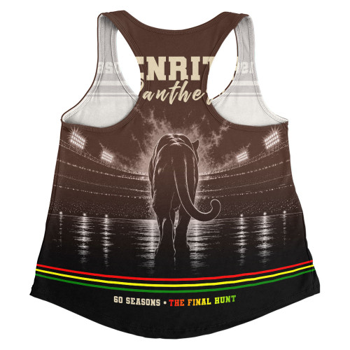 Penrith Panthers Women Racerback Tank The Final Hunt 60 Seasons Legacy