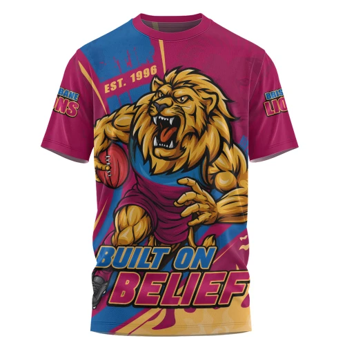 Brisbane Lions T-Shirt Unstoppable Fighting Premiership Force