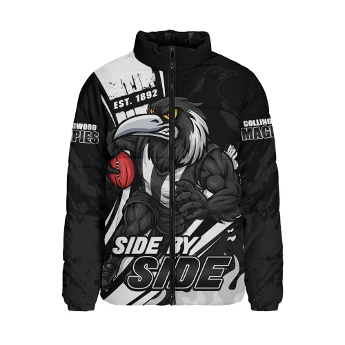 Collingwood Padded Jacket Unstoppable Fighting Premiership Force