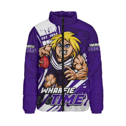 Fremantle Padded Jacket Unstoppable Fighting Premiership Force