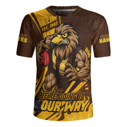 Hawthorn Rugby Jersey Unstoppable Fighting Premiership Force