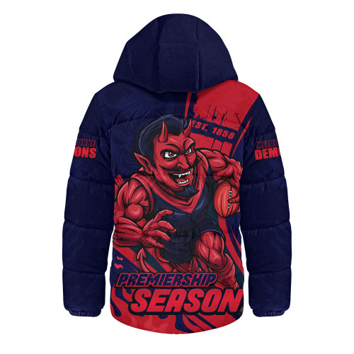Melbourne Hooded Padded Jacket Unstoppable Fighting Premiership Force